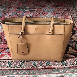 Tory Burch Camel Tote